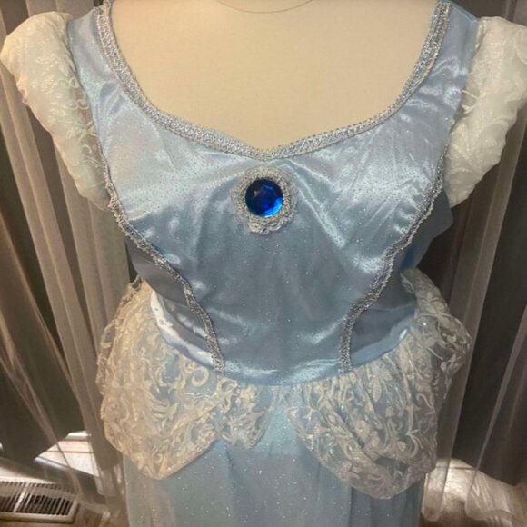 Disney Princess Costume size XXL 22/24 Cinderella Dress - Picture 2 of 4